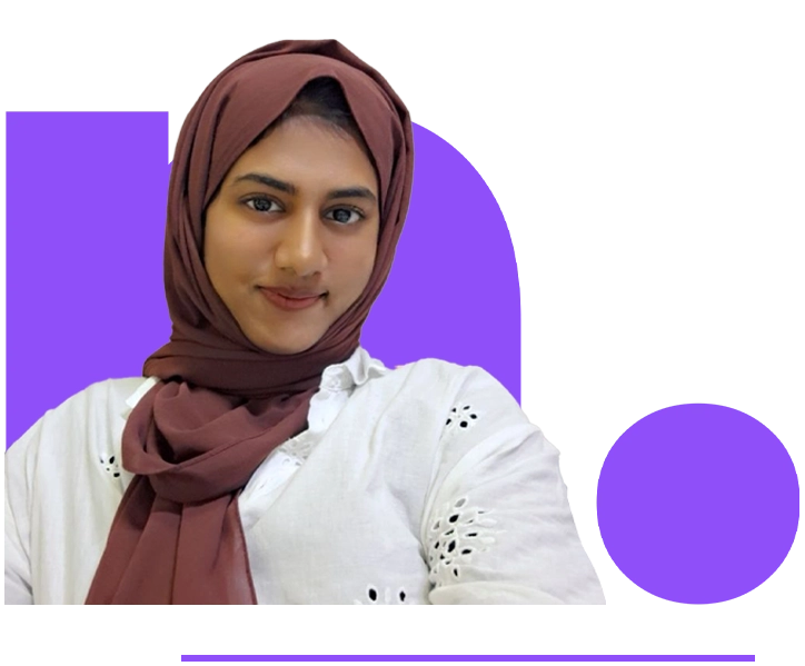 photo of fathima nourin freelance digital marketer in dubai